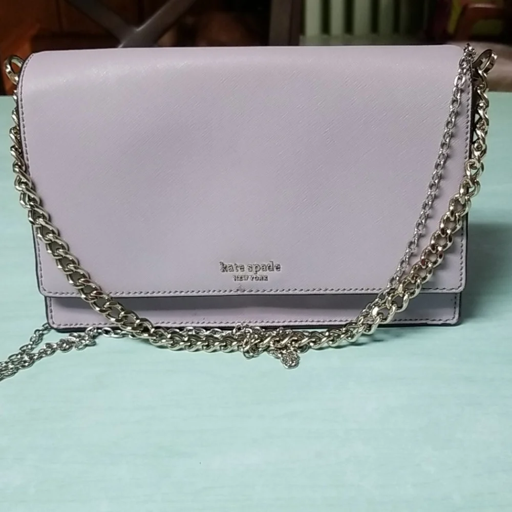 Kate spade lavender purse - Picture 1 of 7